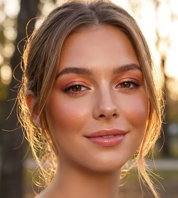 Natural autumn makeup 28