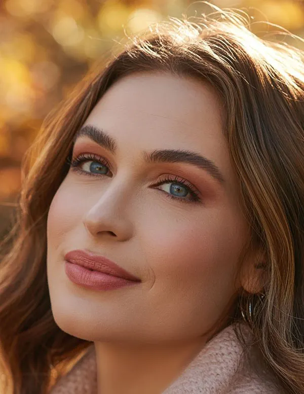 Natural autumn makeup 5