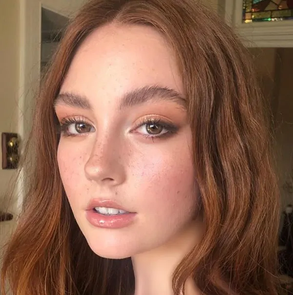 Natural autumn makeup 6