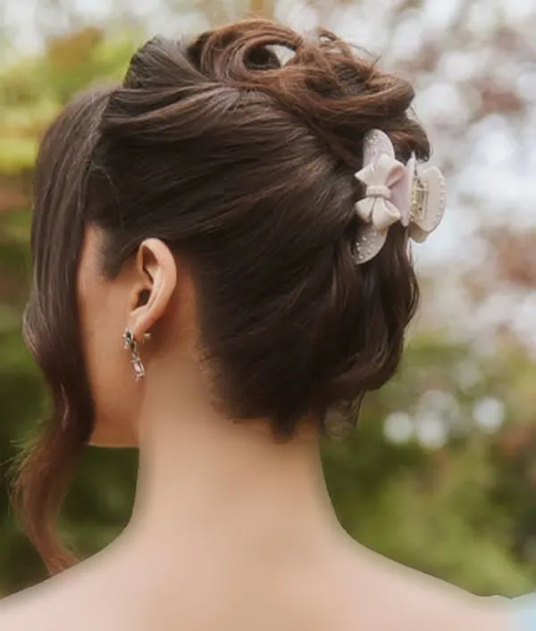 مدل مو مجلسی دخترانه جدید 2026؛ 35 ایده شیک برای عروسی و مهمانی! 21 New formal hairstyle for girls 12