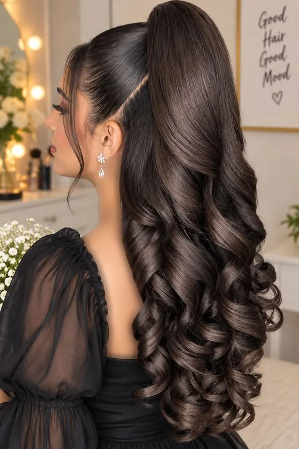 مدل مو مجلسی دخترانه جدید 2026؛ 35 ایده شیک برای عروسی و مهمانی! 23 New formal hairstyle for girls 25