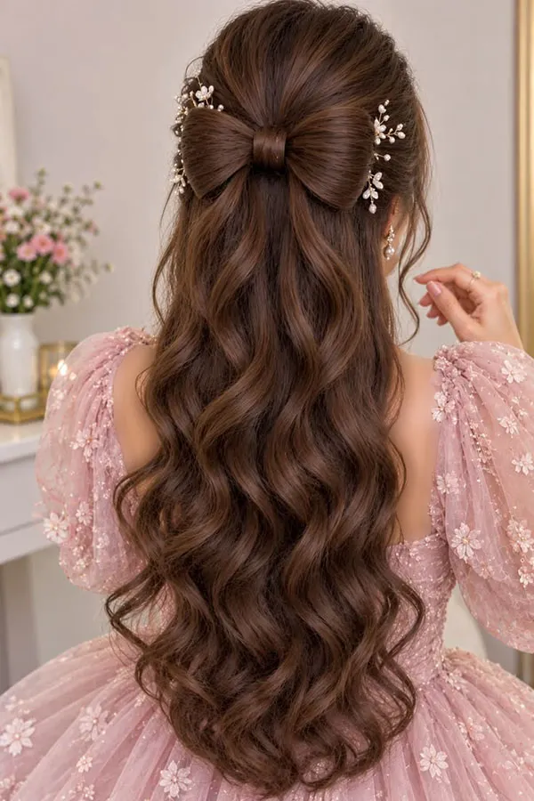 مدل مو مجلسی دخترانه جدید 2026؛ 35 ایده شیک برای عروسی و مهمانی! 10 New formal hairstyle for girls 26