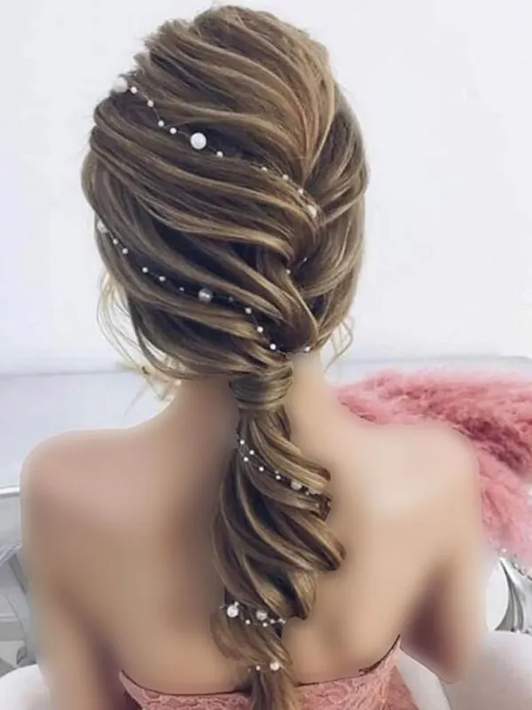 مدل مو مجلسی دخترانه جدید 2026؛ 35 ایده شیک برای عروسی و مهمانی! 27 New formal hairstyle for girls 27
