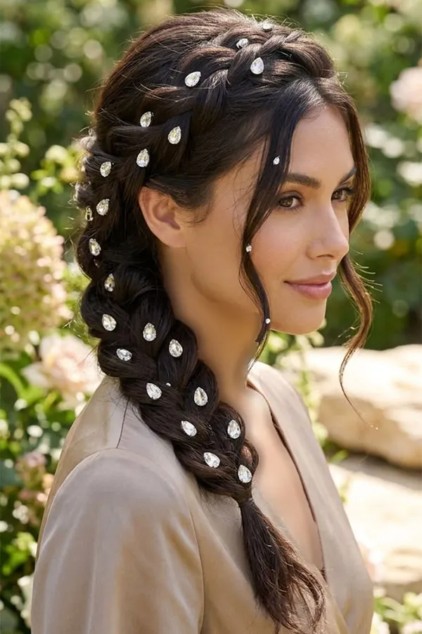 مدل مو مجلسی دخترانه جدید 2026؛ 35 ایده شیک برای عروسی و مهمانی! 25 New formal hairstyle for girls 28