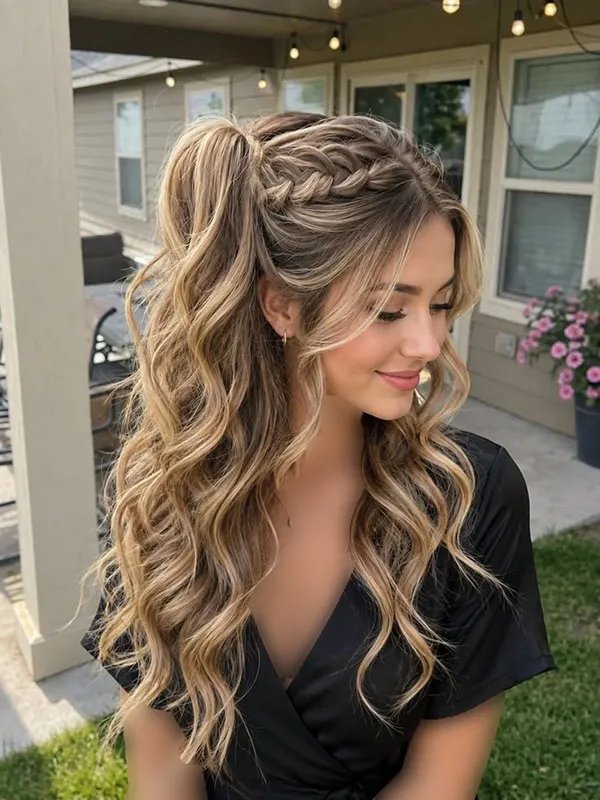 مدل مو مجلسی دخترانه جدید 2026؛ 35 ایده شیک برای عروسی و مهمانی! 6 New formal hairstyle for girls 3