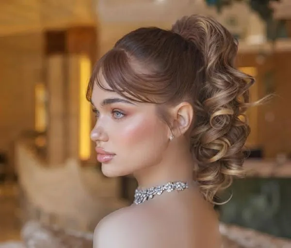 مدل مو مجلسی دخترانه جدید 2026؛ 35 ایده شیک برای عروسی و مهمانی! 15 New formal hairstyle for girls 6