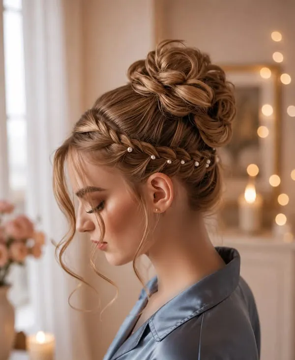 مدل مو مجلسی دخترانه جدید 2026؛ 35 ایده شیک برای عروسی و مهمانی! 17 New formal hairstyle for girls 7