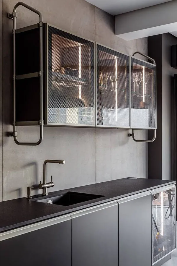 کابینت فلزی جدید هنوز جذابه؟ 30 مدل جدید که نظرتان را عوض میکند! 14 New metal cabinet 11