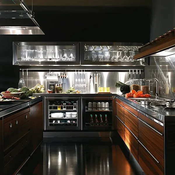 کابینت فلزی جدید هنوز جذابه؟ 30 مدل جدید که نظرتان را عوض میکند! 7 New metal cabinet 4