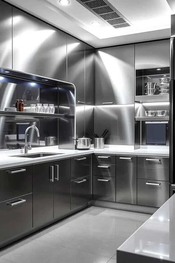 کابینت فلزی جدید هنوز جذابه؟ 30 مدل جدید که نظرتان را عوض میکند! 10 New metal cabinet 7