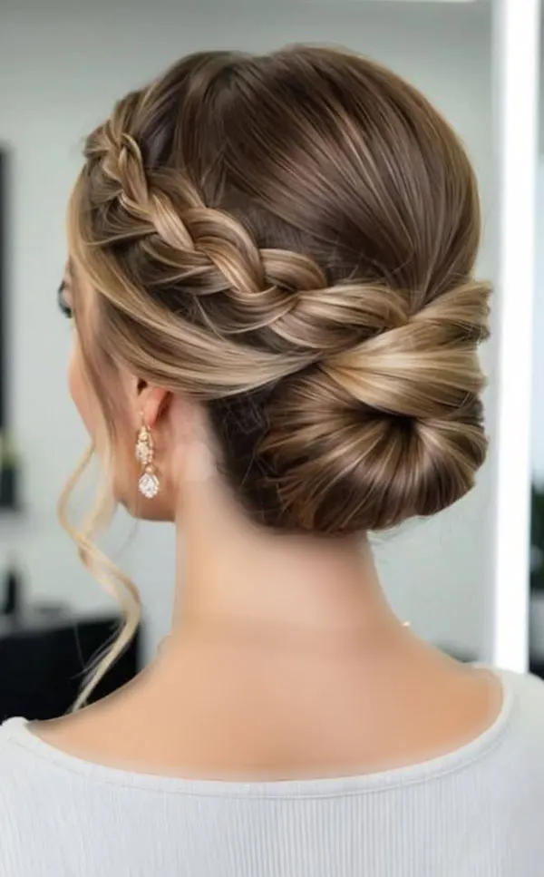 مدل شینیون ساده و شیک جدید 2026 | مدلهایی که همیشه زیبا میمانند! 16 New simple and chic updo style 13