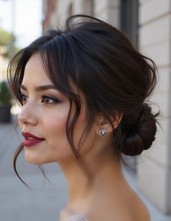 مدل شینیون ساده و شیک جدید 2026 | مدلهایی که همیشه زیبا میمانند! 19 New simple and chic updo style 16