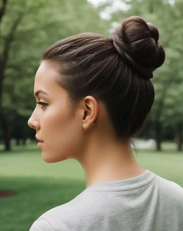 مدل شینیون ساده و شیک جدید 2026 | مدلهایی که همیشه زیبا میمانند! 7 New simple and chic updo style 28
