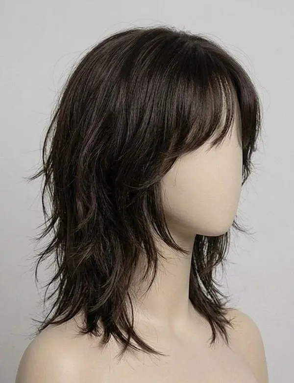 Shaggy hairstyle for girls 14