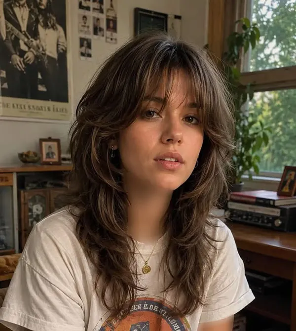 Shaggy hairstyle for girls 25