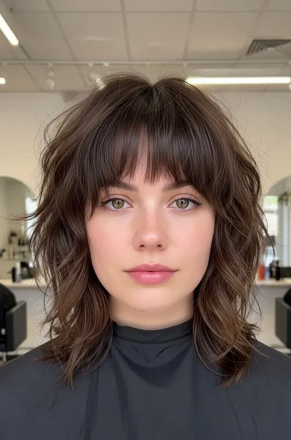 Shaggy hairstyle for girls 31
