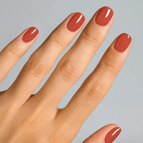 Short autumn nail designs 15
