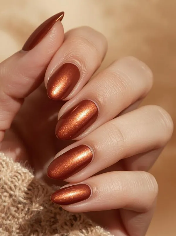 Short autumn nail designs 3