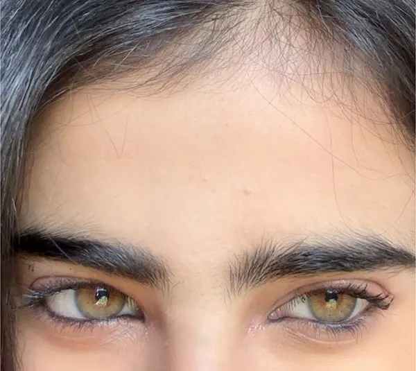 مدل ابرو صاف دخترانه 2026؛ از فرم کرهای تا مدلهای طبیعی و شیک! 30 Straight eyebrow style for girls 2026 28