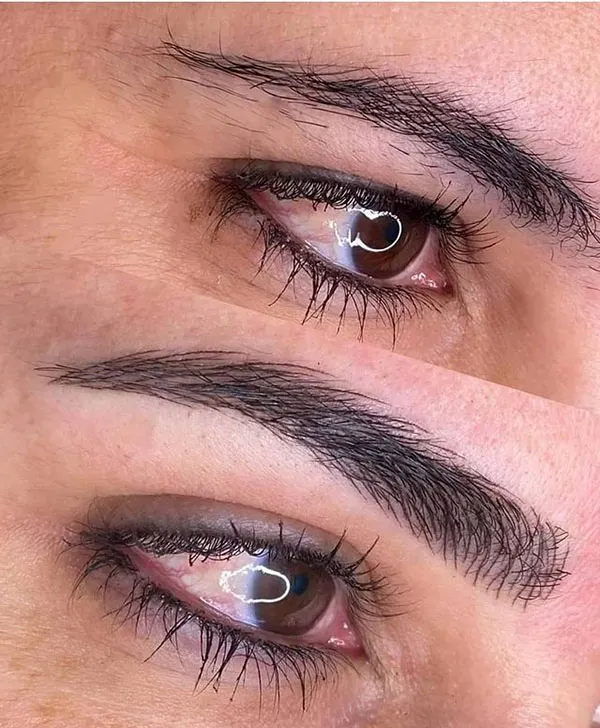 5 نکته مهم درباره تفاوت فیبروز و میکروبلیدینگ! 14 The Difference Between Phibrows and Microblading 11