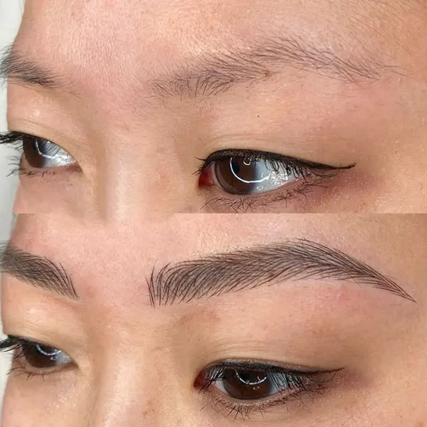 5 نکته مهم درباره تفاوت فیبروز و میکروبلیدینگ! 6 The Difference Between Phibrows and Microblading 3