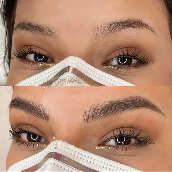 5 نکته مهم درباره تفاوت فیبروز و میکروبلیدینگ! 7 The Difference Between Phibrows and Microblading 4