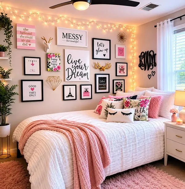 The latest decor for a girls room 24