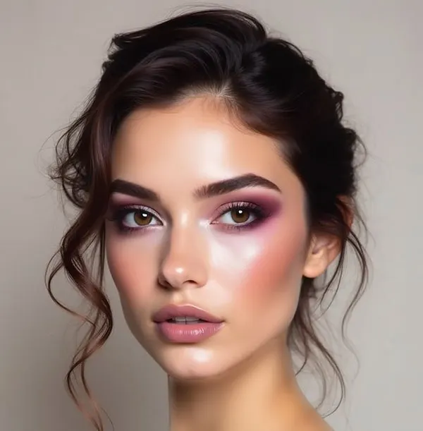 The latest face makeup 7