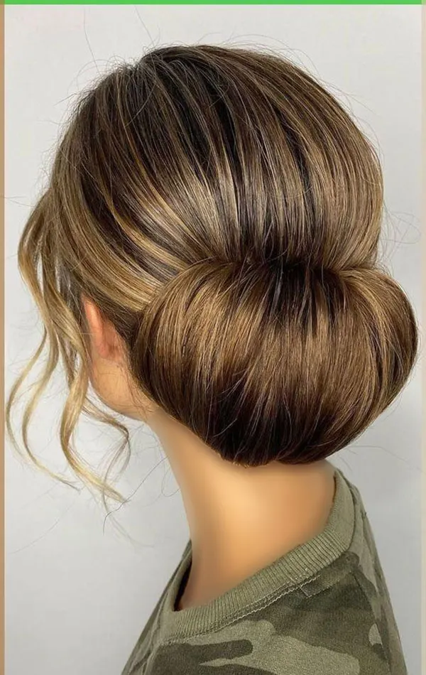 Updo hairstyle for girls 18