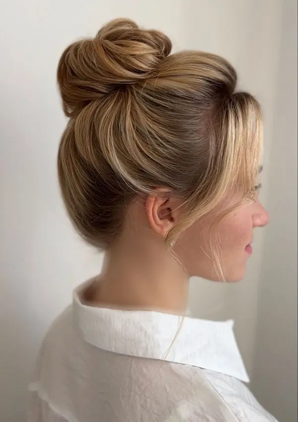 Updo hairstyle for girls 19