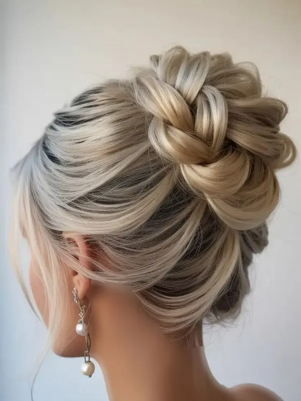 Updo hairstyle for girls 25