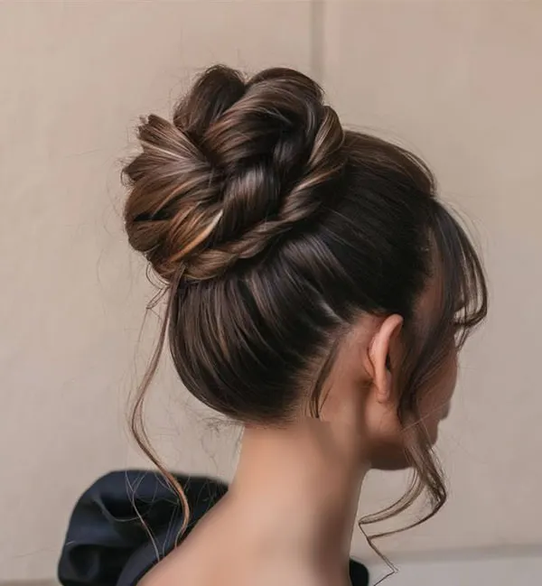 Updo hairstyle for girls 27