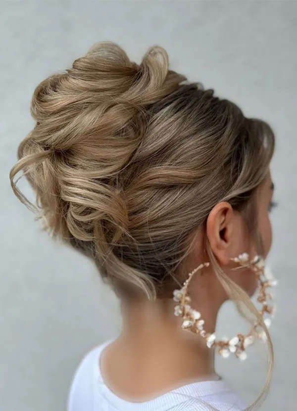 Updo hairstyle for girls 4