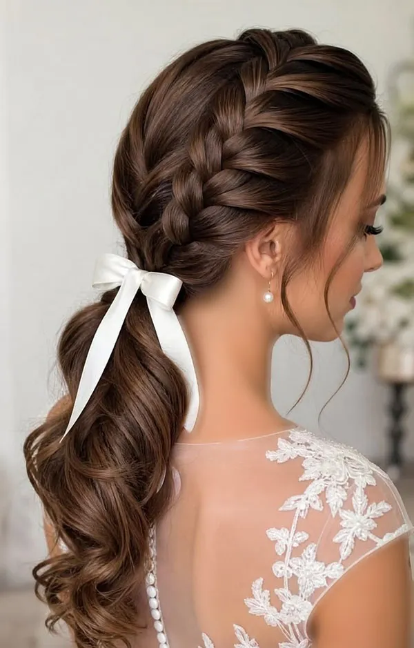 انواع مدل بافت مو برای عروسی رفتن؛ از بافتهای ظریف تا مدلهای خاص مجلسی 2026 32 Braided hairstyles for attending a wedding 28