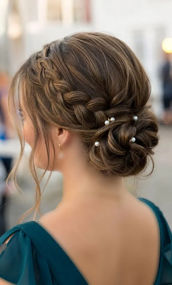 انواع مدل بافت مو برای عروسی رفتن؛ از بافتهای ظریف تا مدلهای خاص مجلسی 2026 11 Braided hairstyles for attending a wedding 7