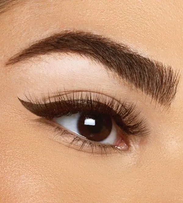 30 مدل خط چشم قهوه ای؛ مدلهای ظریف و جذابی که آرایش چشم را متفاوت میکنند! 14 Brown eyeliner 10