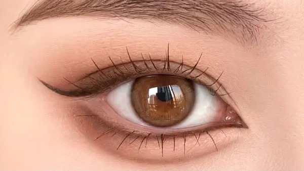 30 مدل خط چشم قهوه ای؛ مدلهای ظریف و جذابی که آرایش چشم را متفاوت میکنند! 18 Brown eyeliner 14