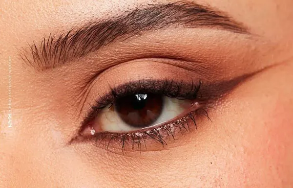 30 مدل خط چشم قهوه ای؛ مدلهای ظریف و جذابی که آرایش چشم را متفاوت میکنند! 23 Brown eyeliner 19