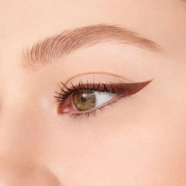 30 مدل خط چشم قهوه ای؛ مدلهای ظریف و جذابی که آرایش چشم را متفاوت میکنند! 28 Brown eyeliner 23