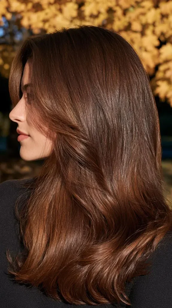 مدل رنگ مو مسی سوخته 2026 ؛ رنگ مویی گرم و متفاوت برای روزهای پاییزی! 17 Burnt copper hair color 12