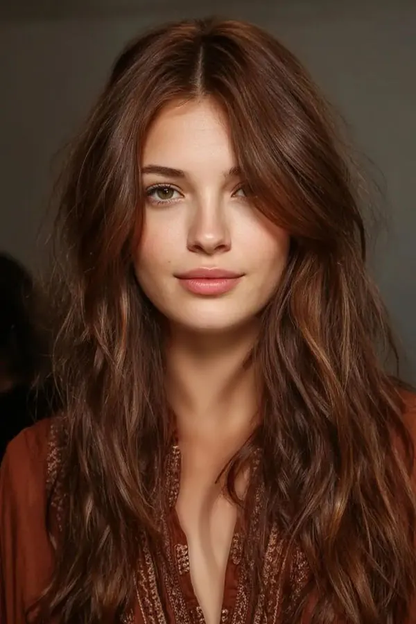 مدل رنگ مو مسی سوخته 2026 ؛ رنگ مویی گرم و متفاوت برای روزهای پاییزی! 29 Burnt copper hair color 27