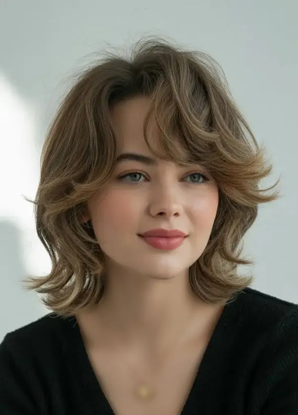 Butterfly bob haircut 5