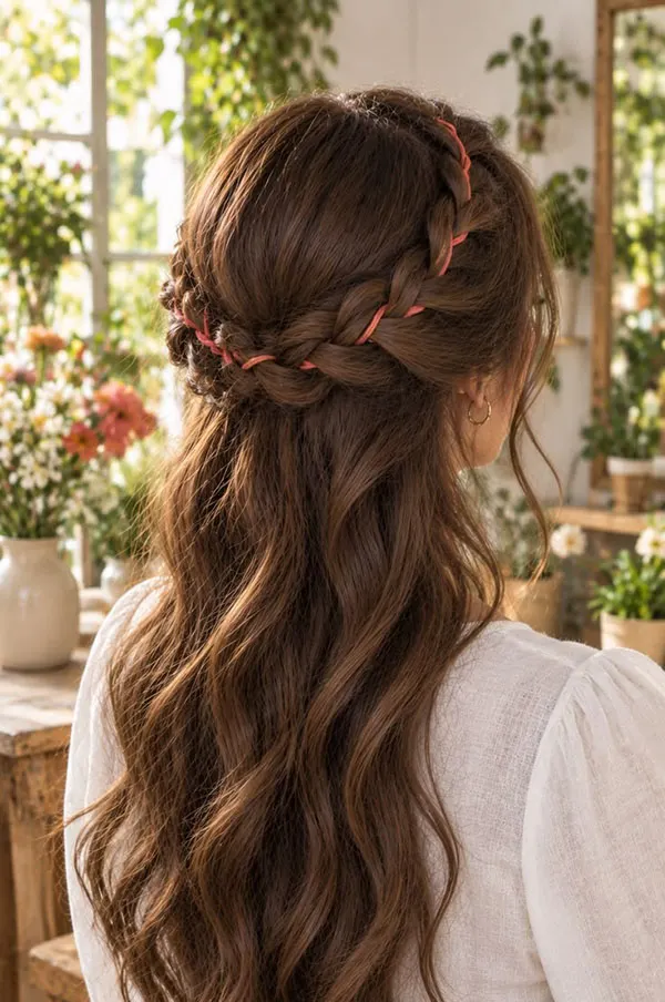 33 مدل بافت مو تاجی؛ زیباترین مدلهای جدید و ترند! 10 Crown braid hairstyle 6