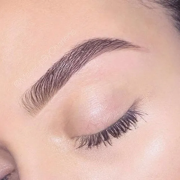 Eyebrow shaping style 9