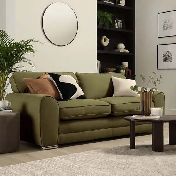 Olive Green Living Room Decor 15