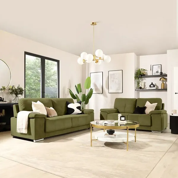 Olive Green Living Room Decor 29