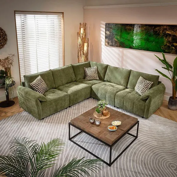 Olive Green Living Room Decor 3