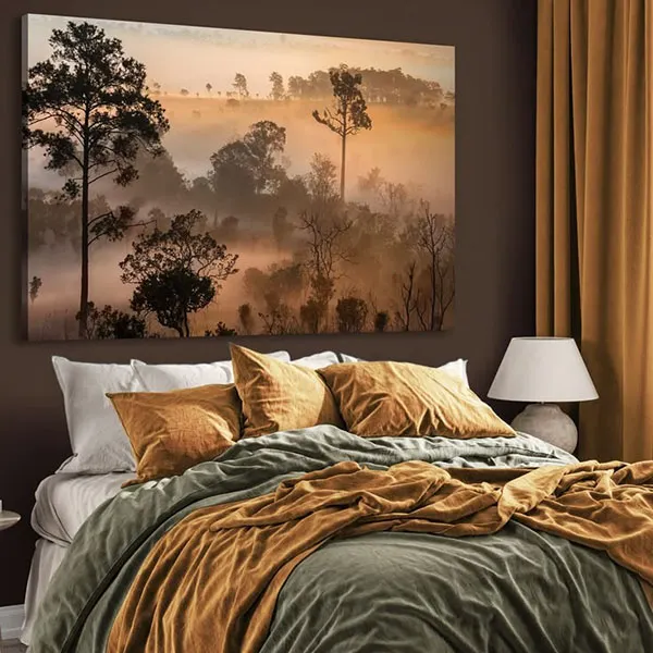 Warm and cozy bedroom decoration 12