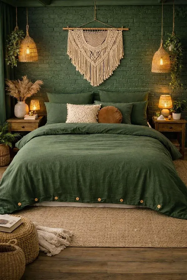 Warm and cozy bedroom decoration 2