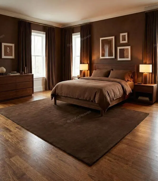 Warm and cozy bedroom decoration 24